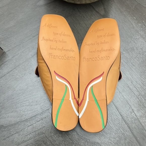 Franco Sarto Leather Mules - Duval - Picture 3 of 9